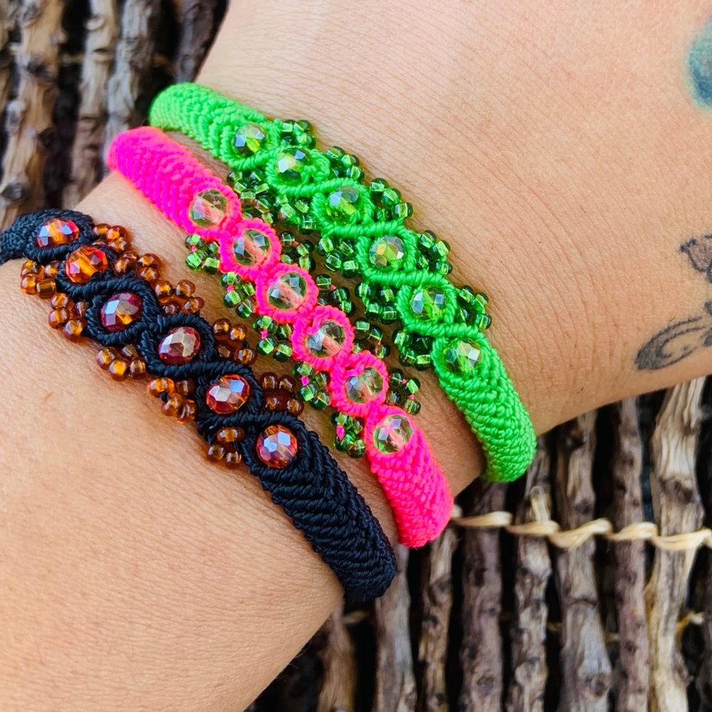 Exquisite Bracelet Beads & Cord